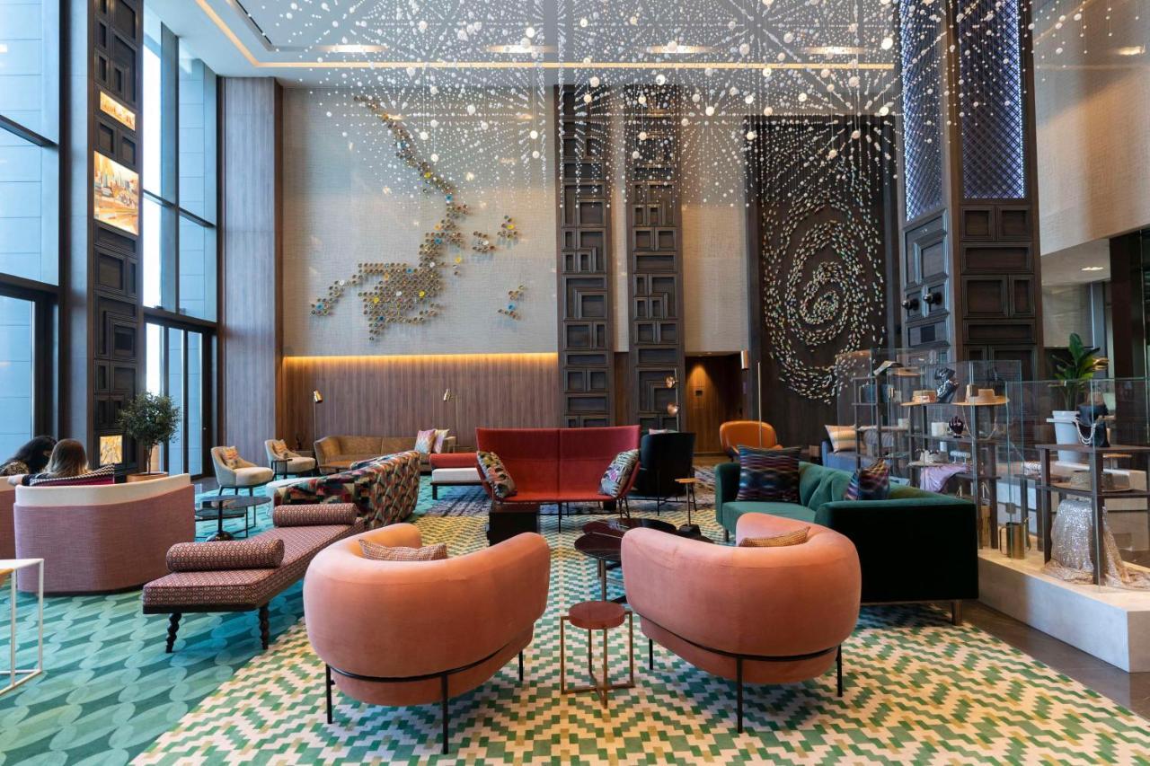 Hyatt Centric Jumeirah 迪拜 外观 照片 The lobby of the hotel